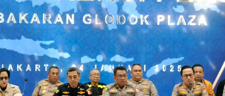 Polri Pastikan Identifikasi Jenazah Kebakaran Glodok, Komitmen Tuntaskan Misi Kemanusiaan