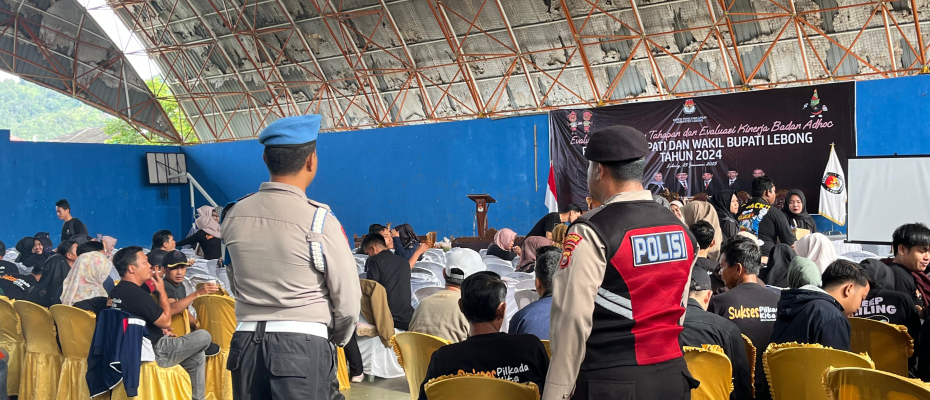 Polres Lebong Sampaikan Evaluasi Kinerja Badan Adhoc Pilkada