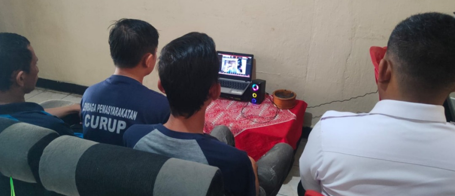 Bimbingan Bagi Warga Binaan Lapas Curup Menjalani Kerohanian Nasrani 