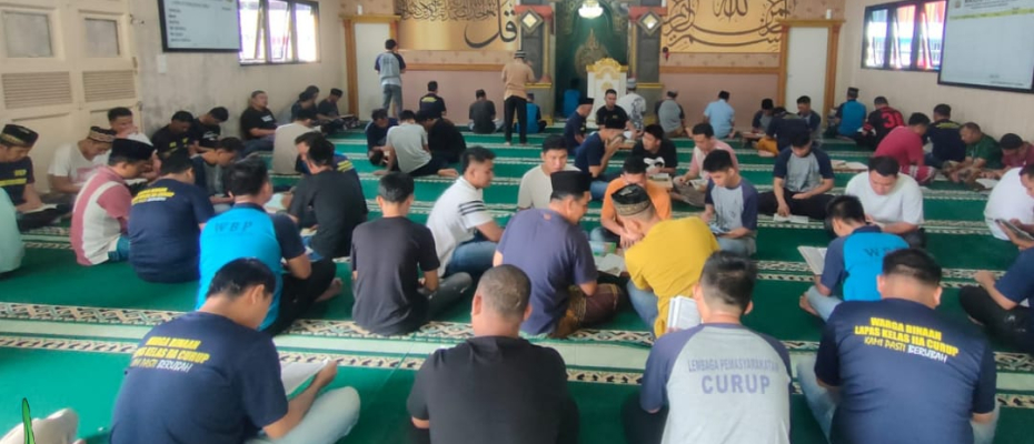  Tingkatkan Keimanan, Lapas Curup Gelar Program Pembelajaran Iqra’ dan Al-Qur’an untuk WBP