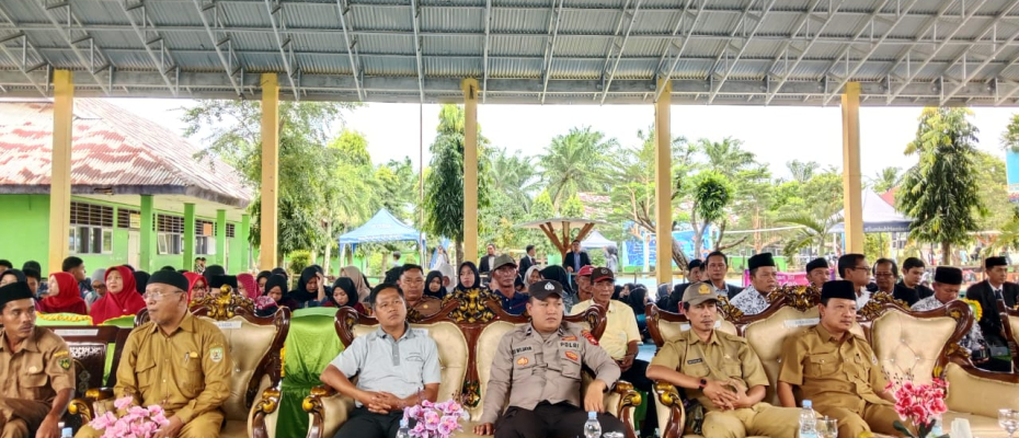 Polsek Pino Raya Berikan Dukungan pada Pembukaan Turnamen SMANPIRA CUP ke-XVI di SMAN 9 Bengkulu Selatan