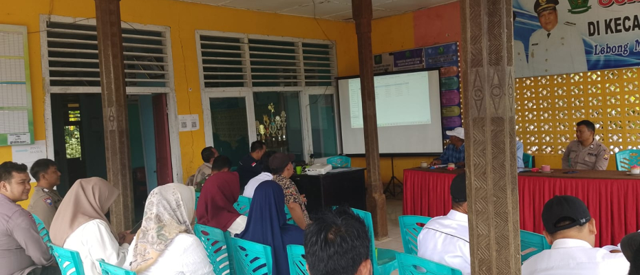Dukung Ketahanan Pangan, Kanit Binmas Polsek Lebong Utara Hadiri Sosialisasi di Pendopo Kecamatan