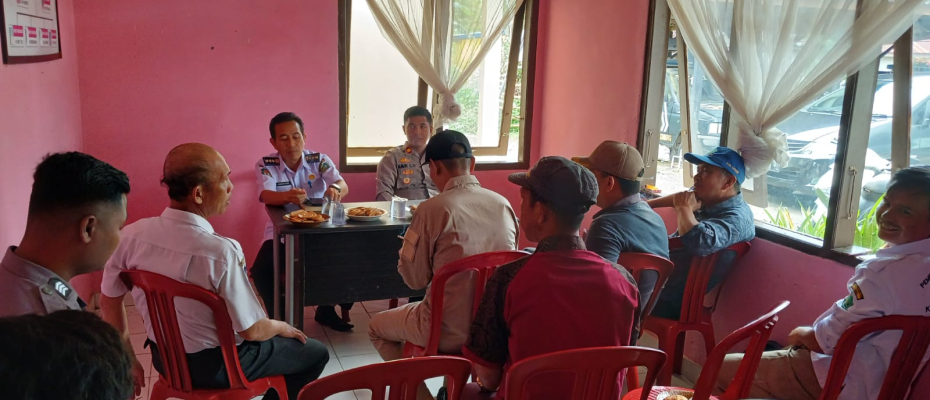 Bersama Stake Holder, Polsek Rimbo Pengadang Gelar Rapat Ketahanan Pangan