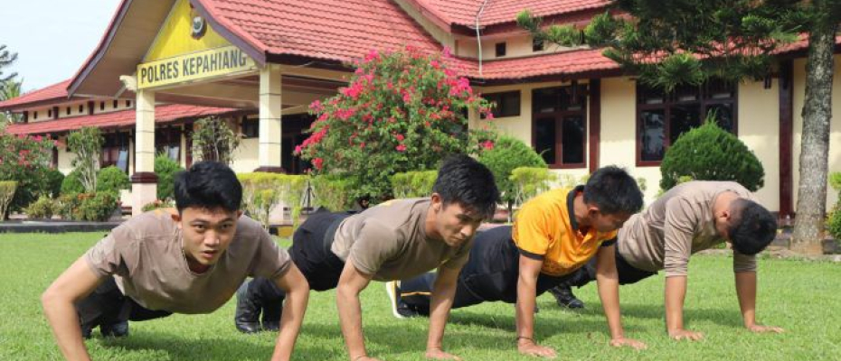 Polres Kepahiang laksanakan kegiatan Kesehatan Jasmani