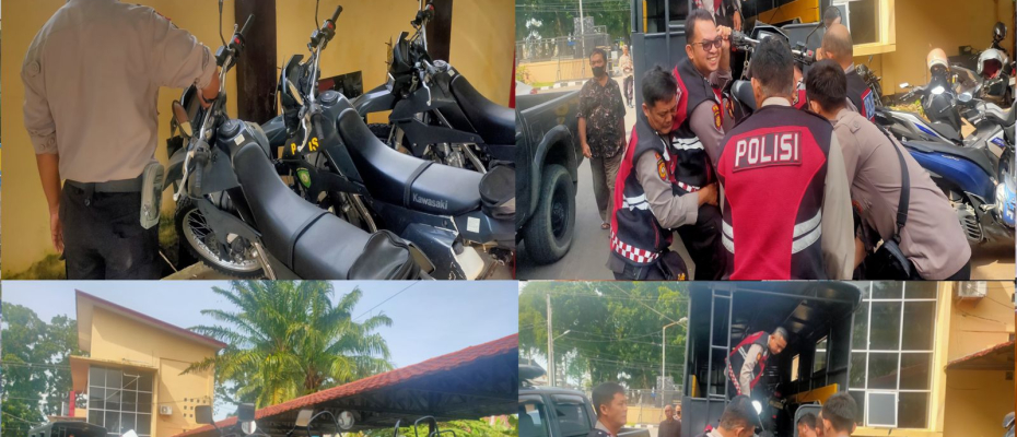 Sat Samapta Polresta Bengkulu Lakukan Pemeliharaan Rantis R2