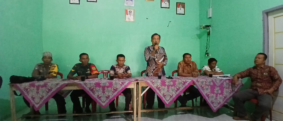 Polsek Manna Gelar Musyawarah Desa Bahas Pembentukan BUMDes dan Ketahanan Pangan